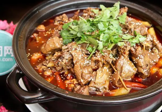 农家砂锅鹅