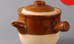 中号养生砂锅及汤