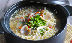 砂锅细粉汤及普通