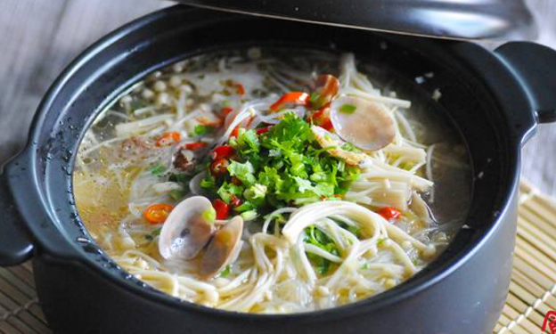 砂锅细粉汤原料