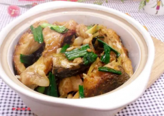 砂锅做醋焖螂鱼及