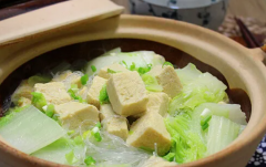 白菜砂锅豆腐的做